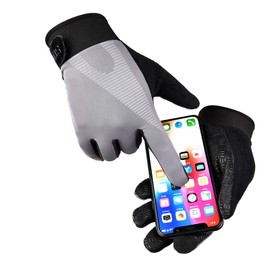 Workout Gloves, Full Palm Protection & Extra Grip, Gym Gloves for Weight Lifting, Training, Fitness, Exercise (Men & Women) … (Grey, X-Large)