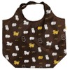 Hamamonyo Eco Tote Large Cat Glasses, Cha, Braun