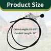 055802000 Throttle Cable Replaces Bad Boy ZT Elite Mowers Throttle