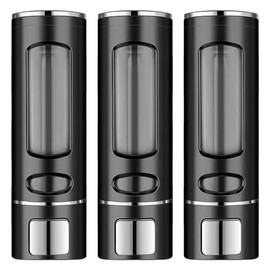 Dispensador De Jabón, 3pcs 400ML Dispensador de Jabón Pared Líquido de para Baño, Cocina, Fregadero Doméstico, Dispensadores Integrados en la Cubierta