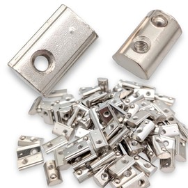 100 x M3 T-Slot Nut for 6 mm Slot 6 with Centring and Spring Ball for 3D Printer and CNC 20 x 20 Hammer Nut 2020