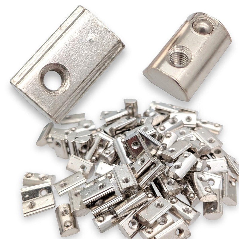100 x M3 T-Slot Nut for 6 mm Slot 6
