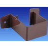 Pk of 2 x Wavin OSMA 4T833N Brown Pipe Bracket