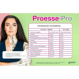 Proesse Pro 30 Tabs Suplemento A Base De Calcio Magnolia                                                                                              