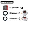 JQK Faucet Aerator, 2.2 GPM Flow Retrictor Insert Aerators Replacement