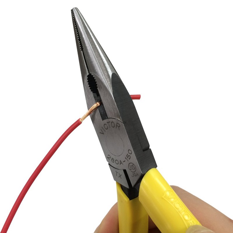 Victor Radio Pliers 5.9 inches (150 mm) (Molded Cover) 280A150-6043