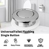 2Pcs Toilet Flush Buttons, 38mm Single Flush Toilet Push Buttons,