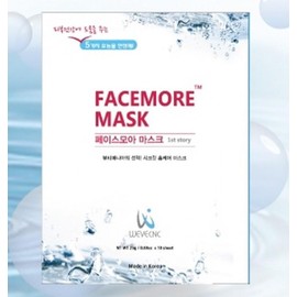 Facemore Mask 3 boxes (25g × 30 sheets) - 5 benefits that help skin health in one sheet! / 페이스모아 마스크 3박스 (25g ×30매) - 피부건강에 도움을 주는 5가지 효능을 한장에!
