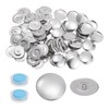 HARFINGTON 150 Sets Self Cover Button Kit 60L 1.5" 38mm