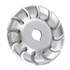 90mm 12 Tooth Polishing Disc Silver Wheel Manganese Steel Woodworking