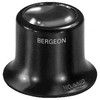 BERGEON Watchmaker's Magnifier 4422 - Magnification: 2.5X - Biconvex Lens - Professional Special Tool for Watchmakers Precision Work - Colour: Black - Dioptrine: 16