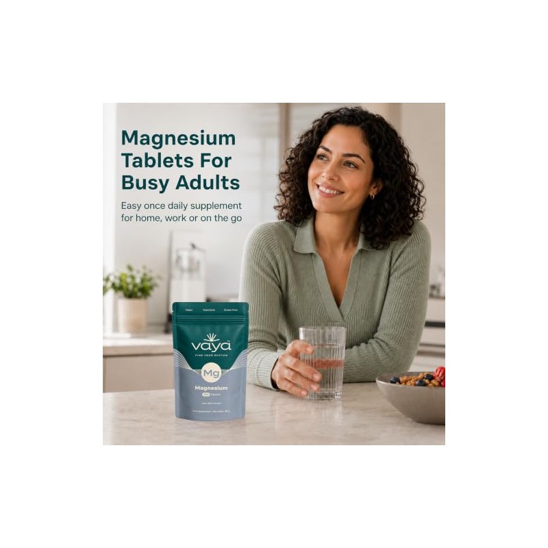Vitamin Magnesium 375mg - 180 Tablets per Pouch