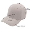 Gorra de béisbol para bebé, 100% resistente, de poliéster, Negro,