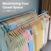 HOKEEPER Clothes Rack Heavy Duty Clothing Rack Load 650 LBS