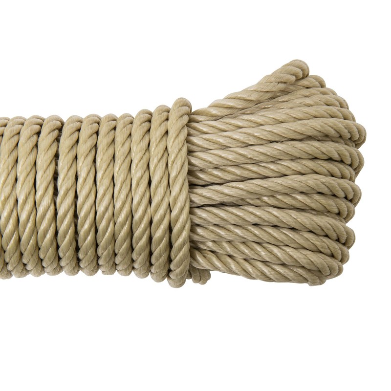 Beige Cord 25 m WERKA PRO Diameter 8 mm