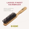Kent Narrow, Black Bristle Brush - LS17 (PACK OF 1)