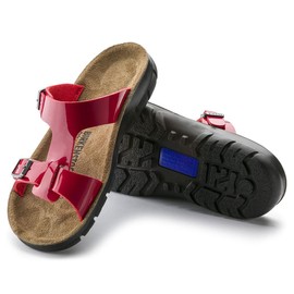Birkenstock Classic Ladies’ Birko-Flor Mules, red, 263263