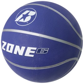 Baden Women's Zone Rubber Basketball, Indoor and Outdoor Ball, Purple, Size 6