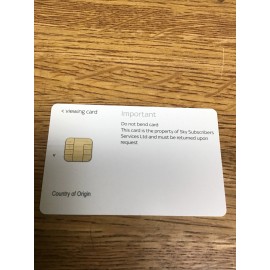 Sky TV ONE Sky TV  satellite cable access card direct TV Testing Only?