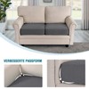 BellaHills Sofa Cover, Highly Elastic Seat Cover, 2-Seater (58-70 cm),