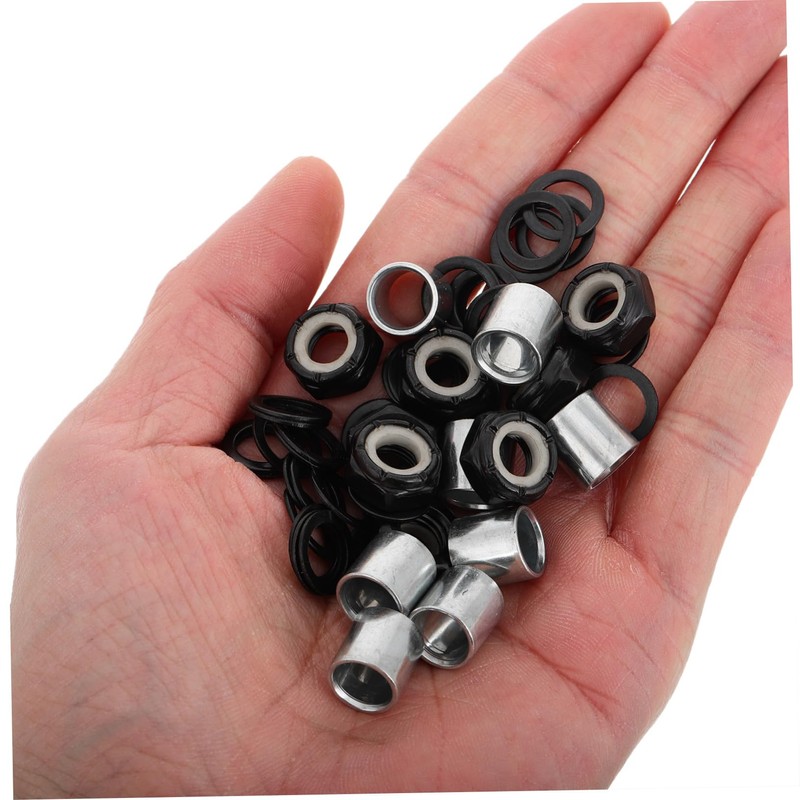 Kisangel Skateboard Tech Hardware Kit 56pcs Universal Fit Accessories for