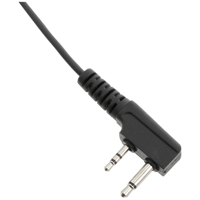 Planet Exa PL-EM01AL Earphone Microphone for ICOM L-Shaped 2-Pin Plug