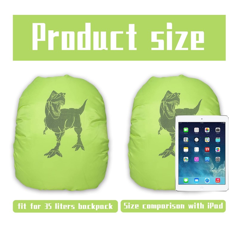 Rain Cover for School Bag Backpack Rain Cover with Safety