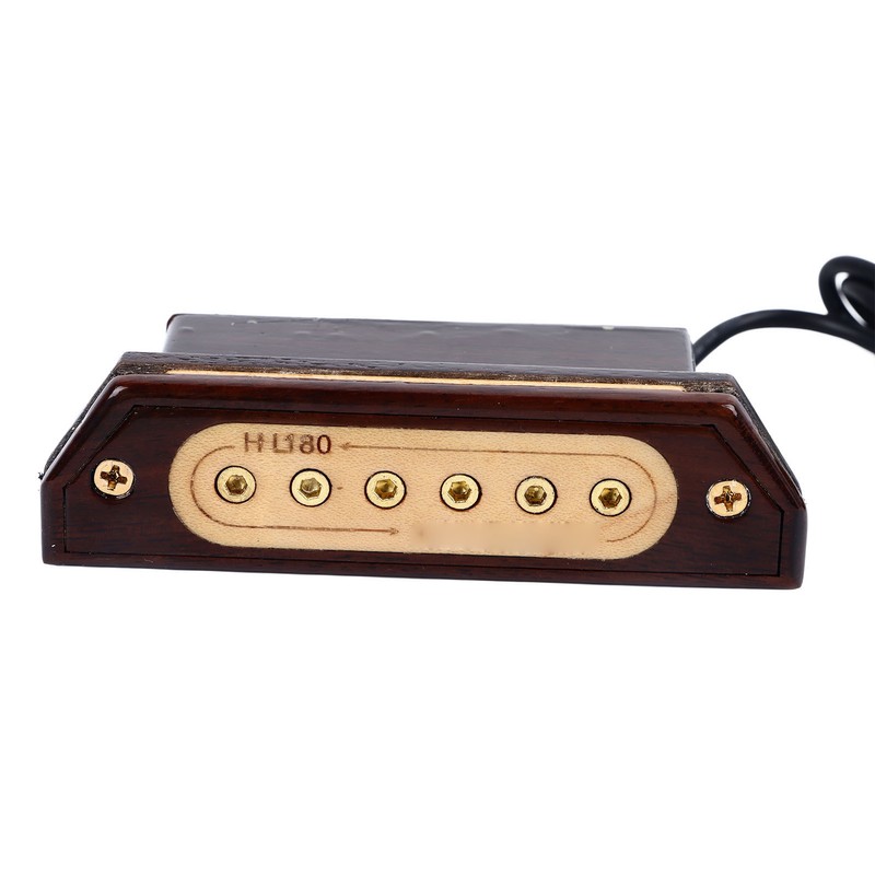 Soundhole Pickup Punching Free Acoustic Guitar Volume Tone Control Instrument