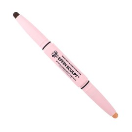 KimChi Chic Beauty Effin Sculpt Contour and Highlight Stick Tono Dark - Barra de contorno e iluminador, fórmula cremosa con mantequilla de semillas de mango, vitamina E y aceite de almendras dulces