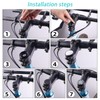 Airtag Bicycle Holder, Airtag Bicycle Mount Hidden Waterproof, Bicycle Anti-Theft