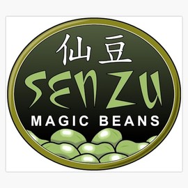 Leyland Designs Magic Beans Bumper Sticker Window Water Bottle Decal 5""