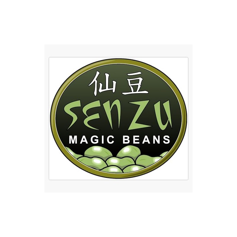 Leyland Designs Magic Beans Bumper Sticker Window Water Bottle Decal
