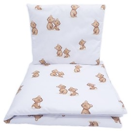 Baby's Comfort Bedding Set Duvet Cover (90 x 120 cm) + Pillowcase (40 x 60 cm), Little bears