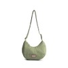 Hunter NYLON Mini Hobo Bag, glam green, Free size