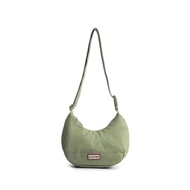 Hunter NYLON Mini Hobo Bag, glam green, Free size