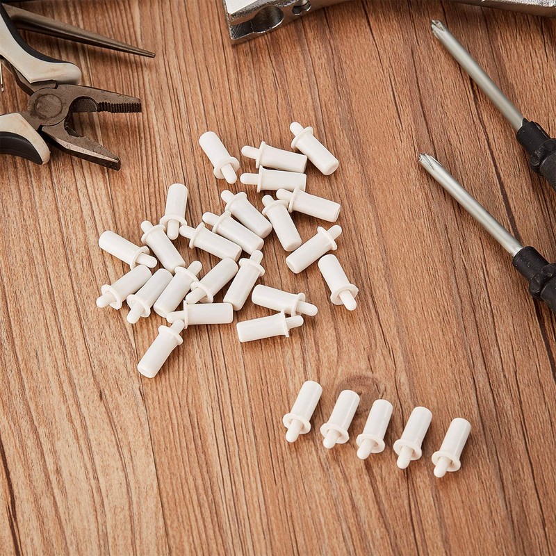 Maitys 40 Pcs Shutter Repair Pins, Plantation Shutter Fasteners Spring