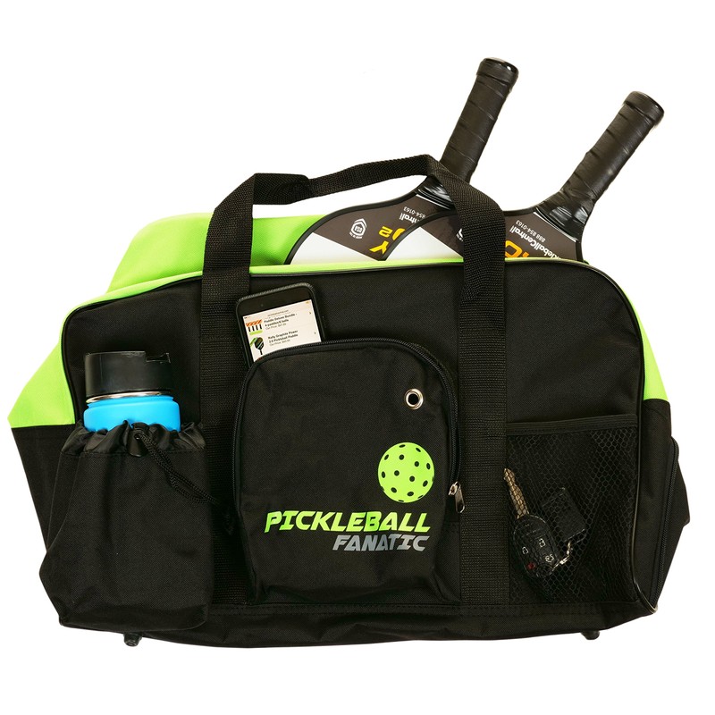 Pickleball Fanatic Duffel Bag (Blue/Black)