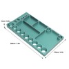RC Screwdriver Tool Storage Rack Prevent Slip Aluminum Alloy Magnetic