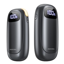 Hand Warmers Rechargeable, Electric Dual-Sided Heating with LED Display & Flashlight, Max 127℉, 13Hrs Long Lasting Pocket Heater for Raynauds, Golf, Hunting,Camping, Valentines Day Gift for Him