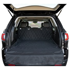Arf Pets SUV Dog Cargo Liner Cover for SUVs and Cars, Waterproof Material, Non Slip Backing, Extra Bumper Flap Protector, Large Size - Universal Fit