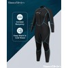 Seaskin Plus Size Full Wetsuit Womens 3mm