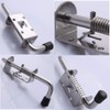 Spring Loaded Latch, Tiberham 128 mm Barrel Bolt Metal Lock