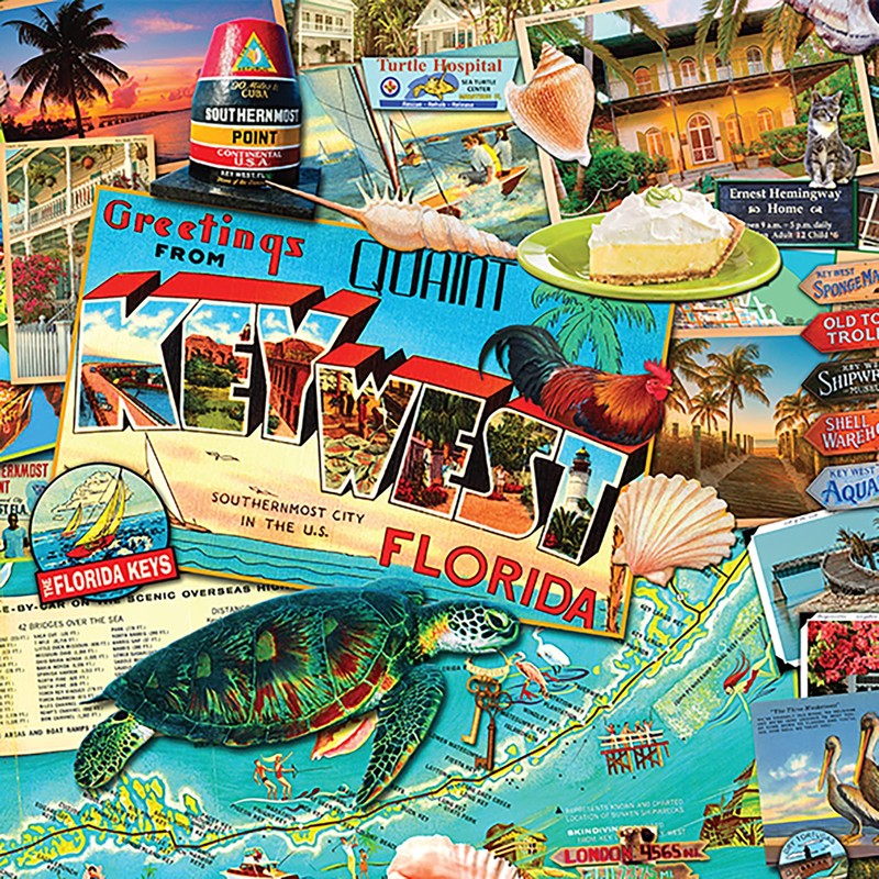 Hart Puzzles Key West 1000 Piece Puzzle, 1 EA