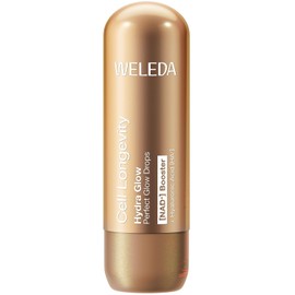 WELEDA Cell Longevity Hydra Glow Perfect Glow Drops - Face Care with [NAD+ ] Booster & Hyaluronic Acid for Radiant Complexion with Gentle Golden Finish (Natural Cosmetics, Vegan, 15 ml)