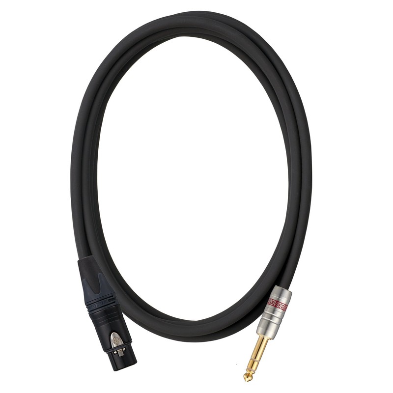 Providence R301 CF/3PH Microphone Cable 5.9" (Canon Female/Stereo Phone)