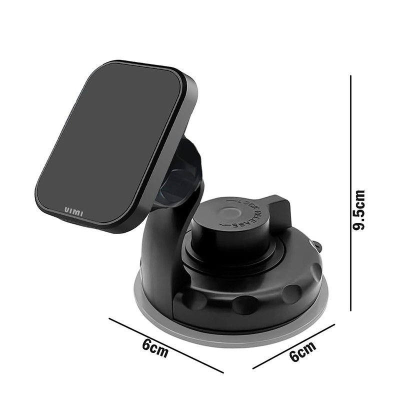 Vimi Soporte Magnetico Base para Celular Iman Ventosa 360º Coche