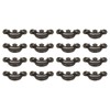 Pastlla 16Pcs 2" Hole Center Antique Bronze Finish Pulls Drop