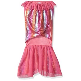 Mud Pie Baby Girls Mermaid Pink Dress Up Costume Tail, 3T and Up