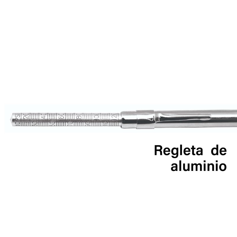 Truper MEA-160D, Medidor de presión 160 lbs, cabeza doble