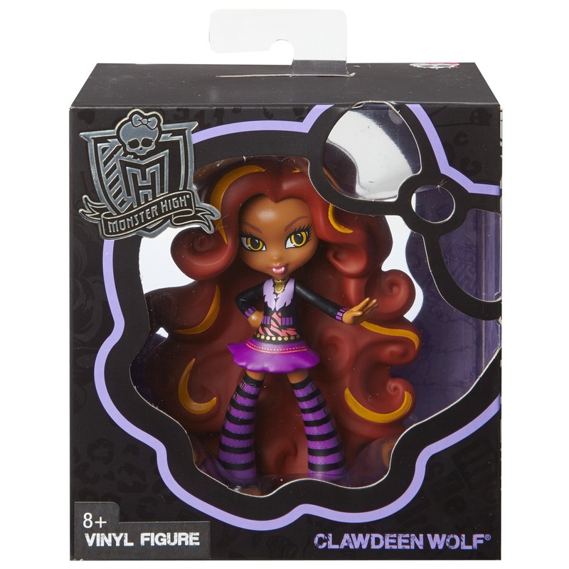 Mattel Monster High Mini Doll - Clawdeen Wolf Yelps Vinyl